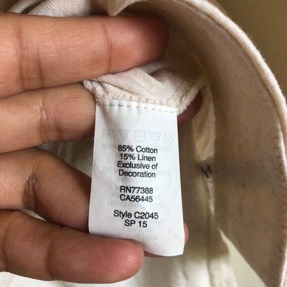 Madewell Cotton Embroidered tunic top - Picture 8 of 8